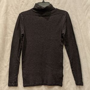 Gap Solid Gray Turtleneck